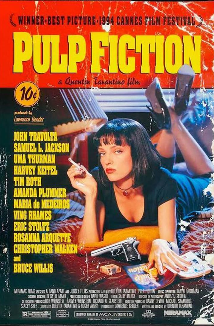 Poster of Pulp Fiction movie