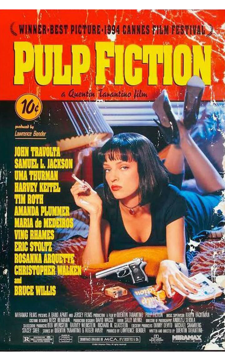 Poster of Pulp Fiction movie