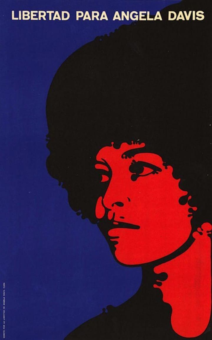 Libertad Para Angela Davis Poster