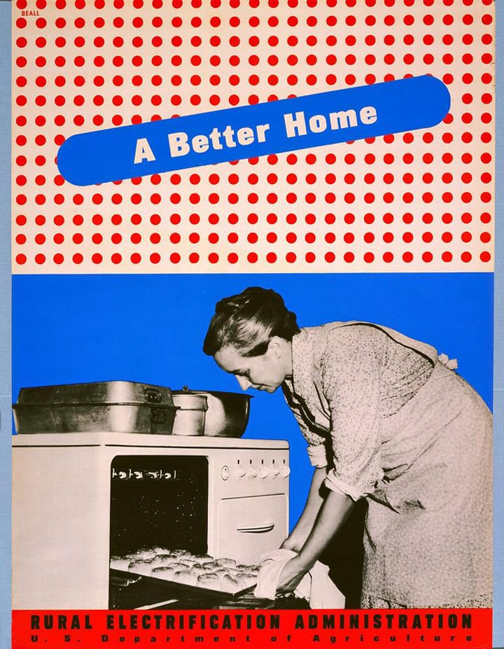 Poster, A Better Home, by Lester Beall